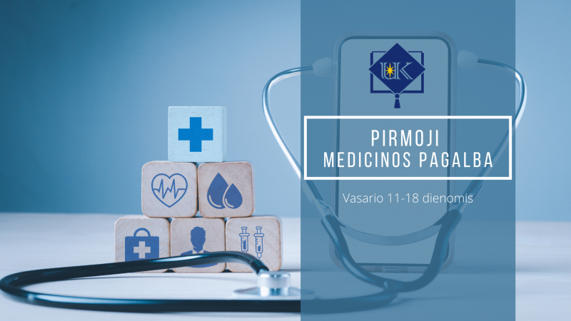 Mokymai „Pirmoji medicinos pagalba“ sveikatos priežiūros specialistams