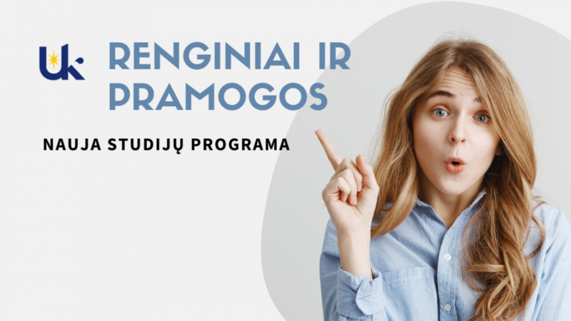 Startuoja nauja studijų programa