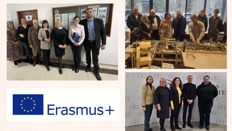 Erasmus+ vizitų metu aptartos bendros mokslinės veiklos