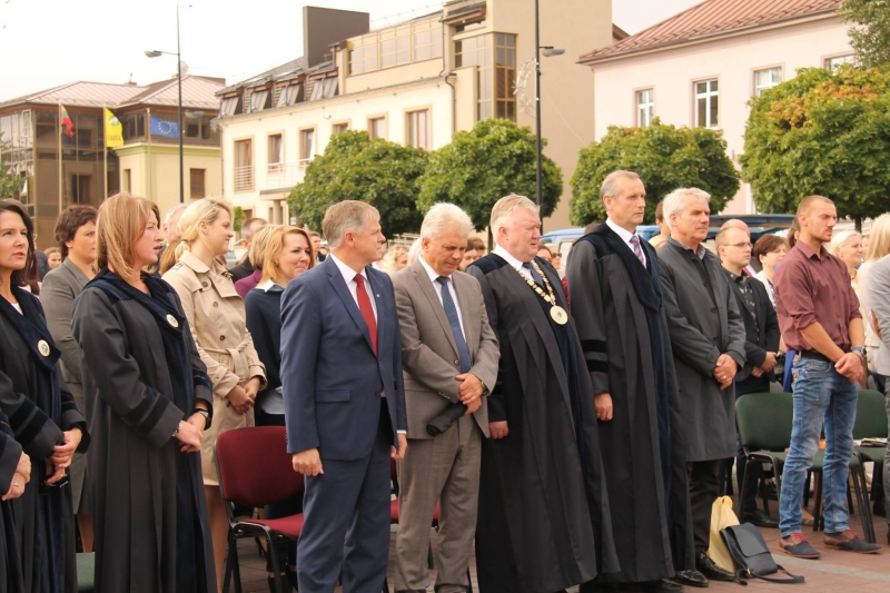 Šventinė naujų akademinių metų pradžia