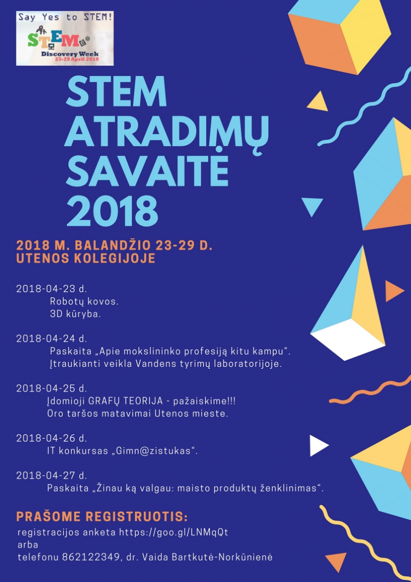 Kviečia atradimų savaitė