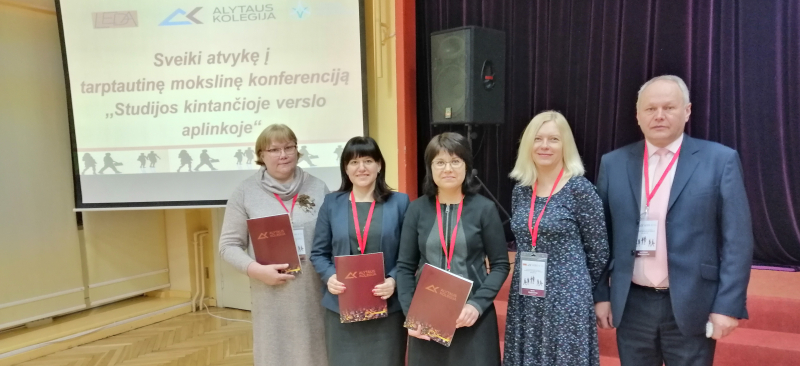 Ekonomikos dėstytojų asociacijos nariai dalyvavo konferencijoje