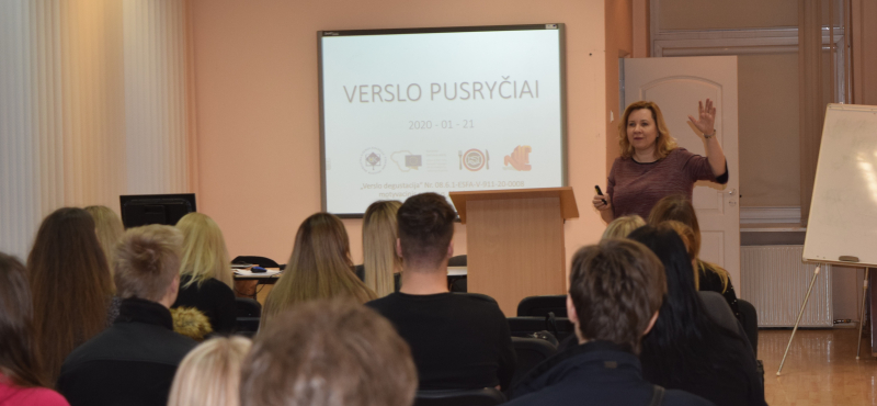 Prasidėjo II-asis projekto ,,Verslo degustacija" renginių ciklas